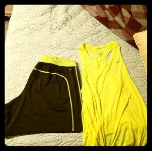 Nike Dri-fit Tank and Short Set XL